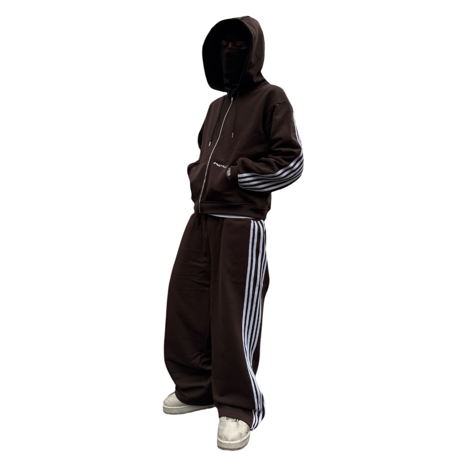 SPIKE HOODIE (BROWN)