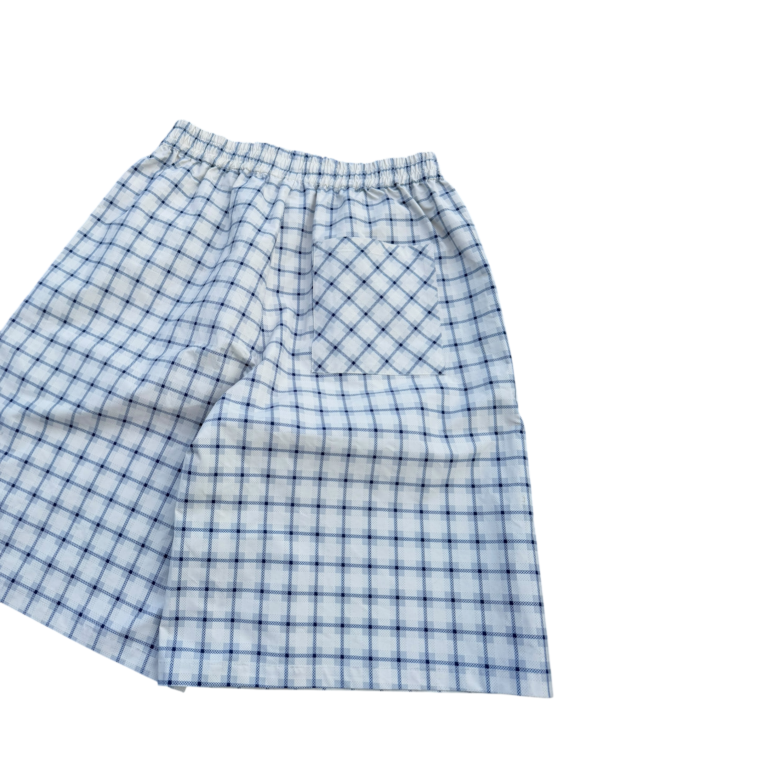 PLAID TECH SHORTS