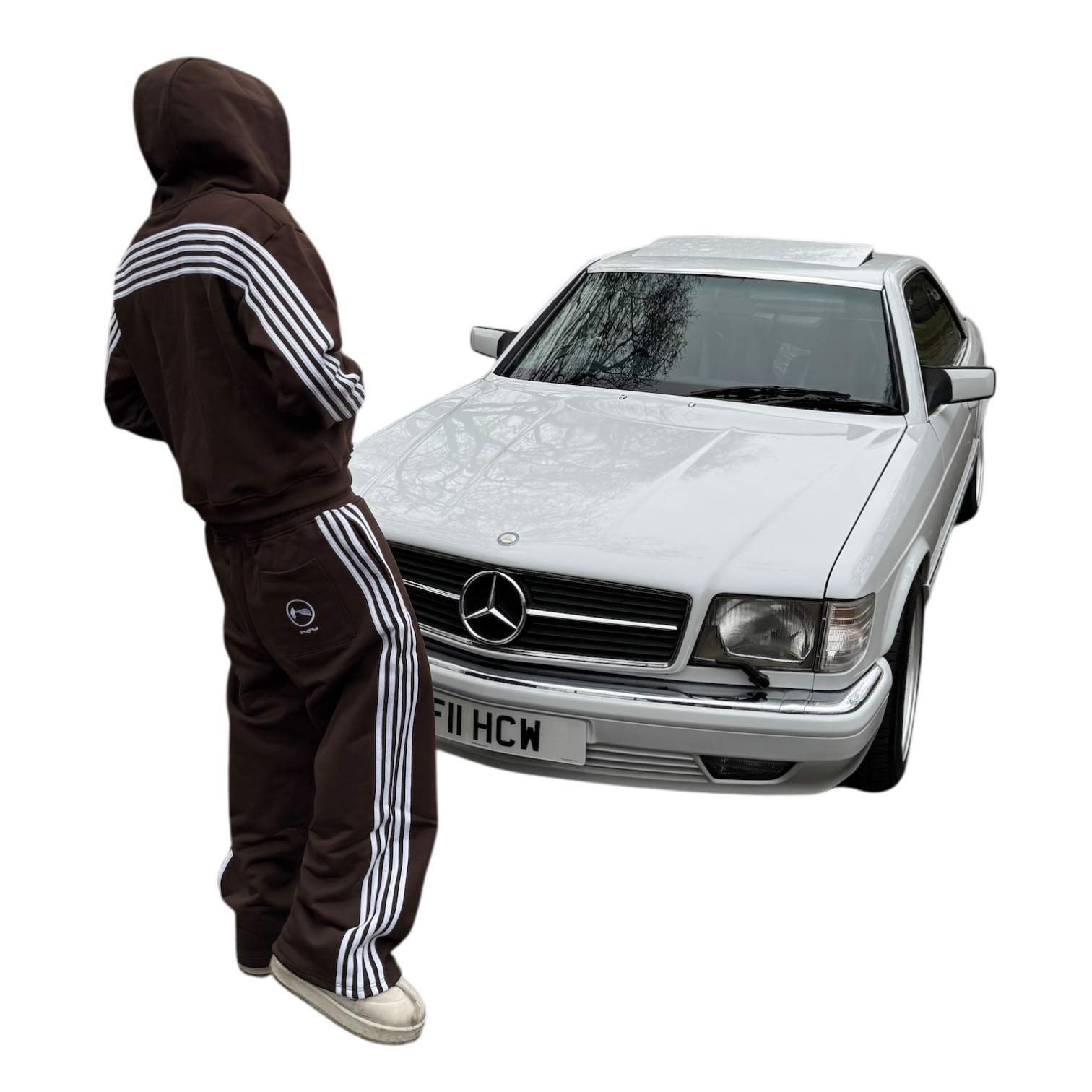 SPIKE HOODIE (BROWN)