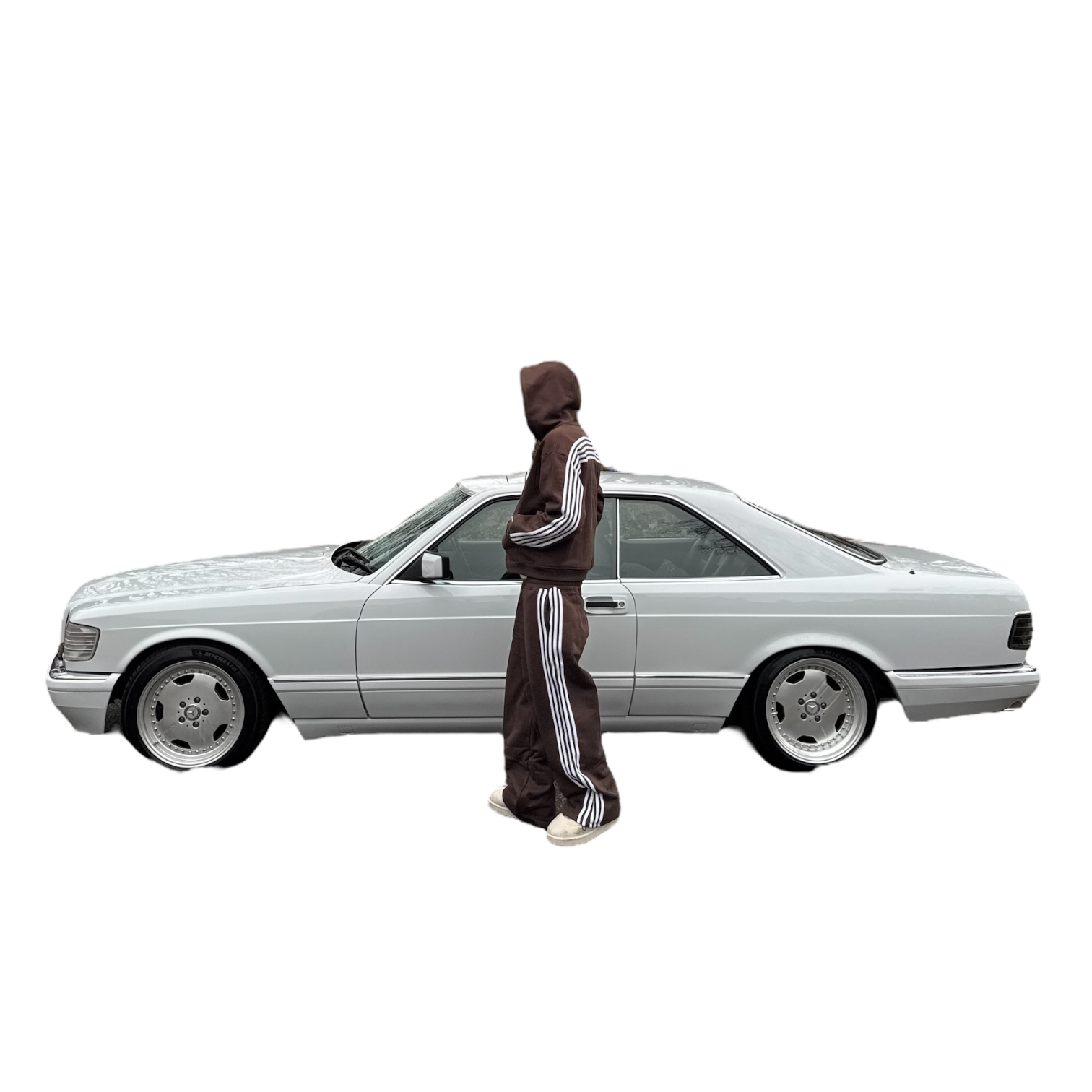 SPIKE HOODIE (BROWN)