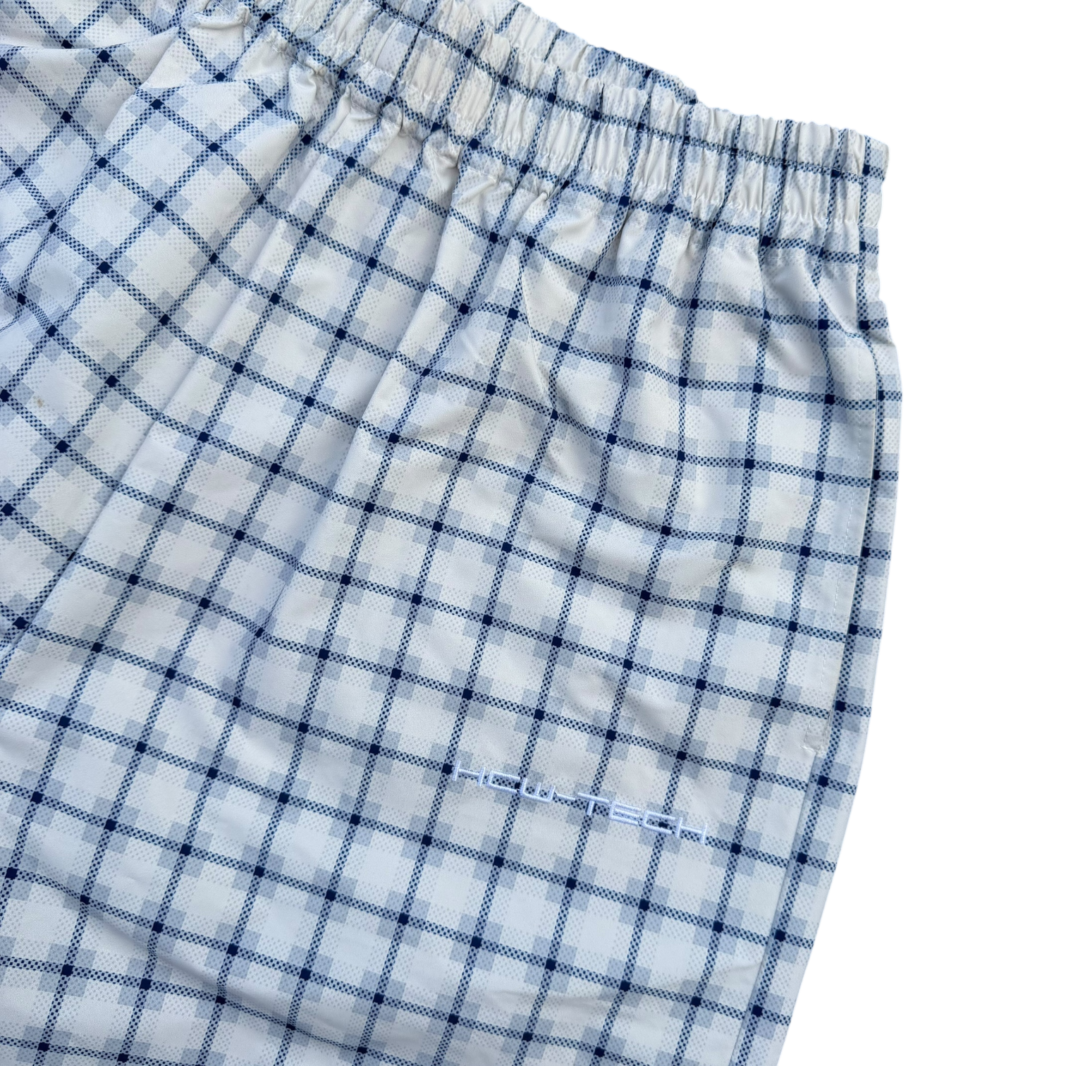 PLAID TECH SHORTS