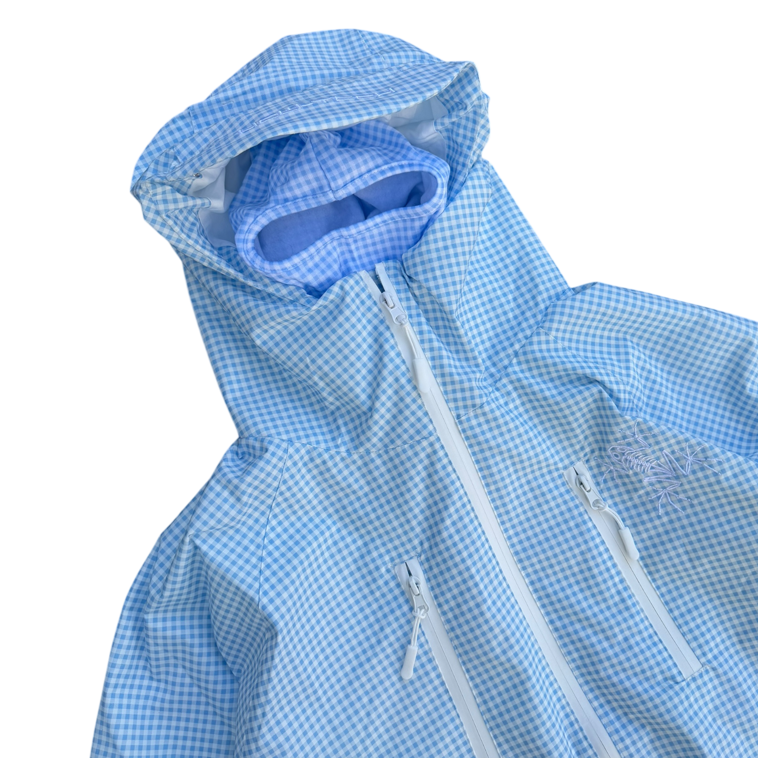 TECH JACKET (BLUE PLAID)