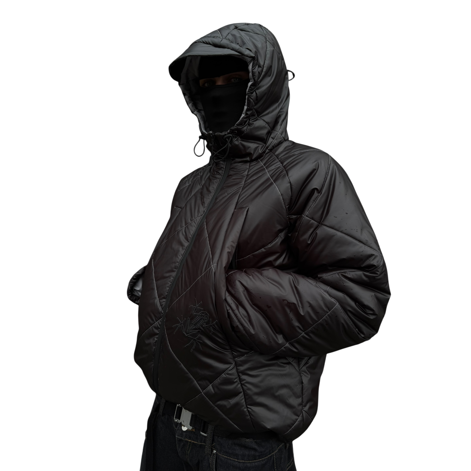 TECH PUFFA (BLACK/WHITE)