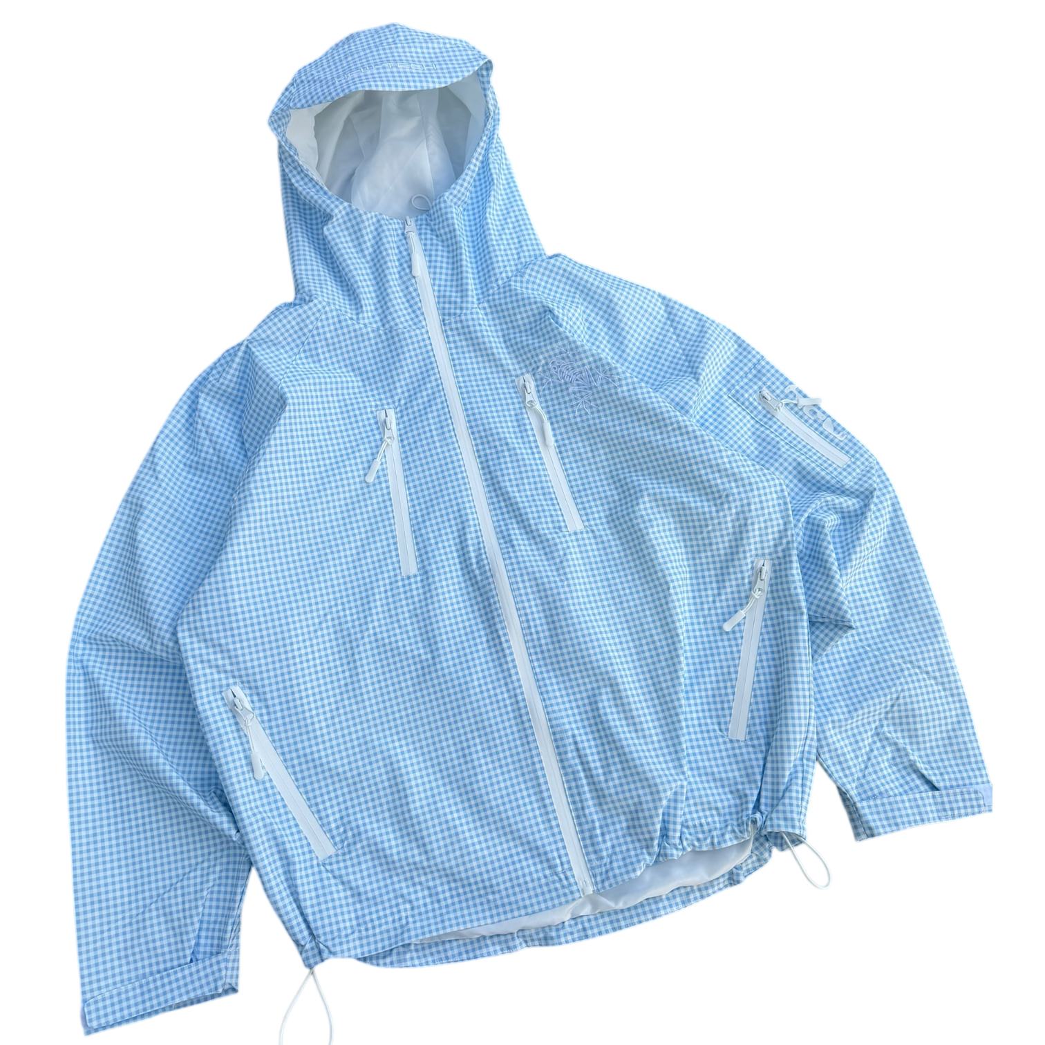 TECH JACKET (BLUE PLAID)