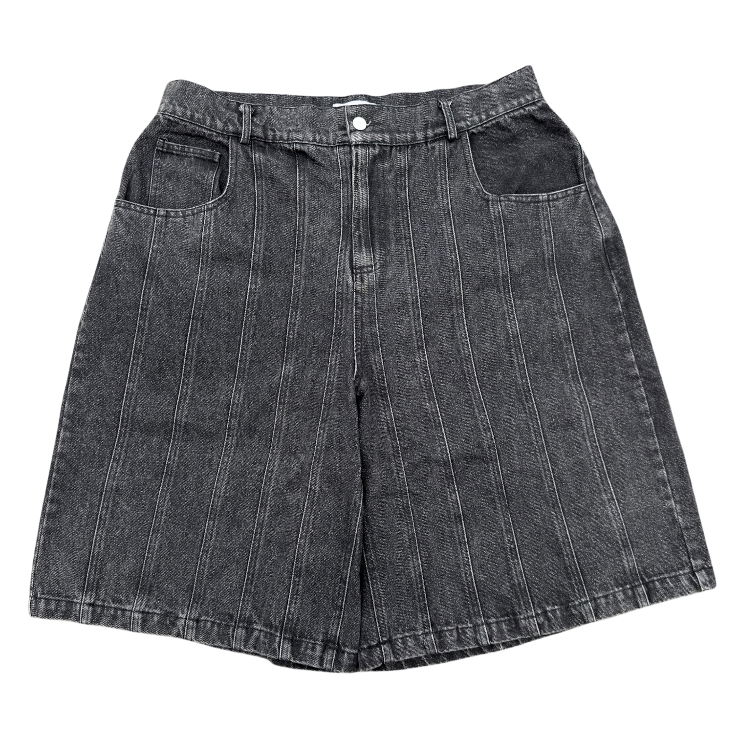 STONE WASH SHORTS