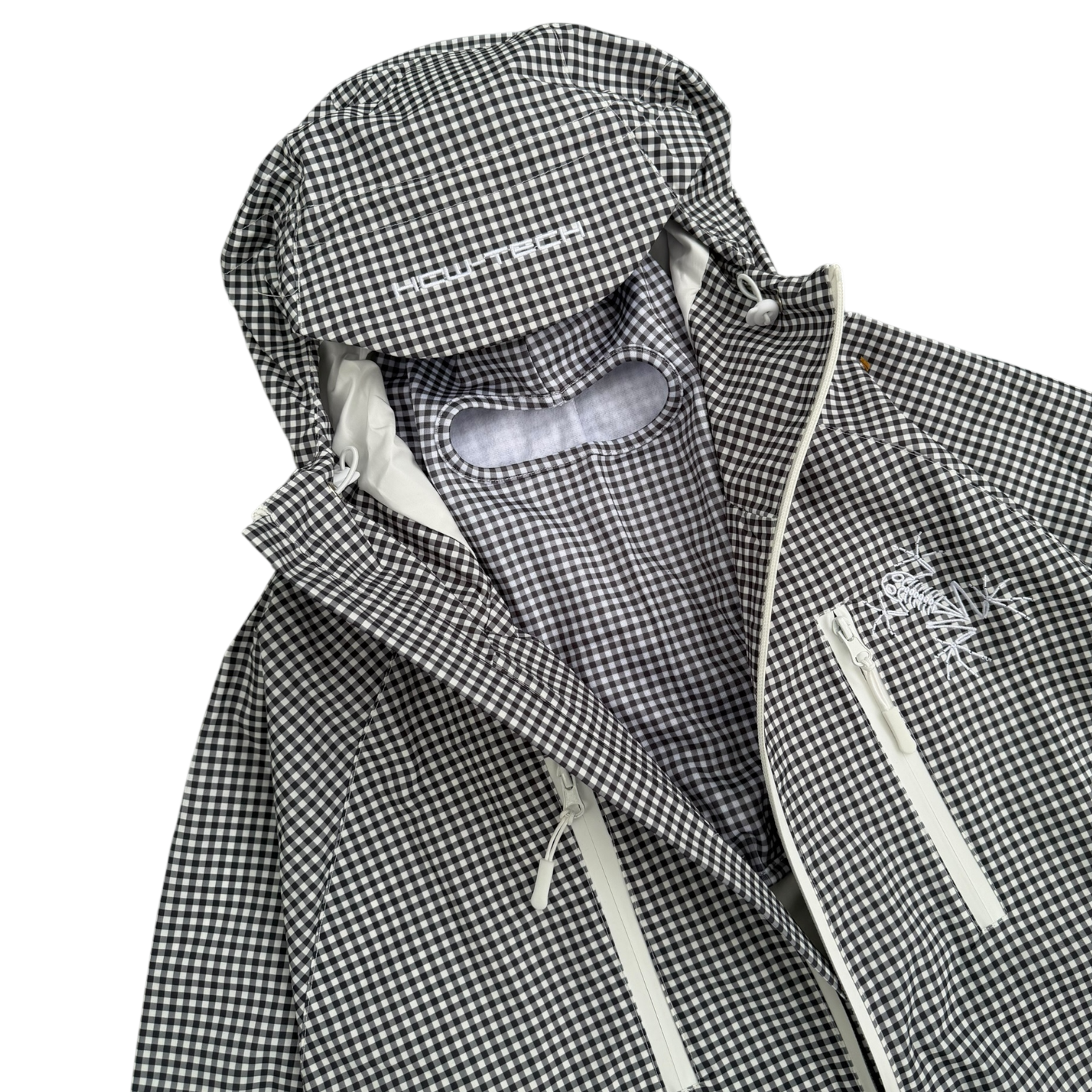 TECH JACKET (BLACK PLAID)