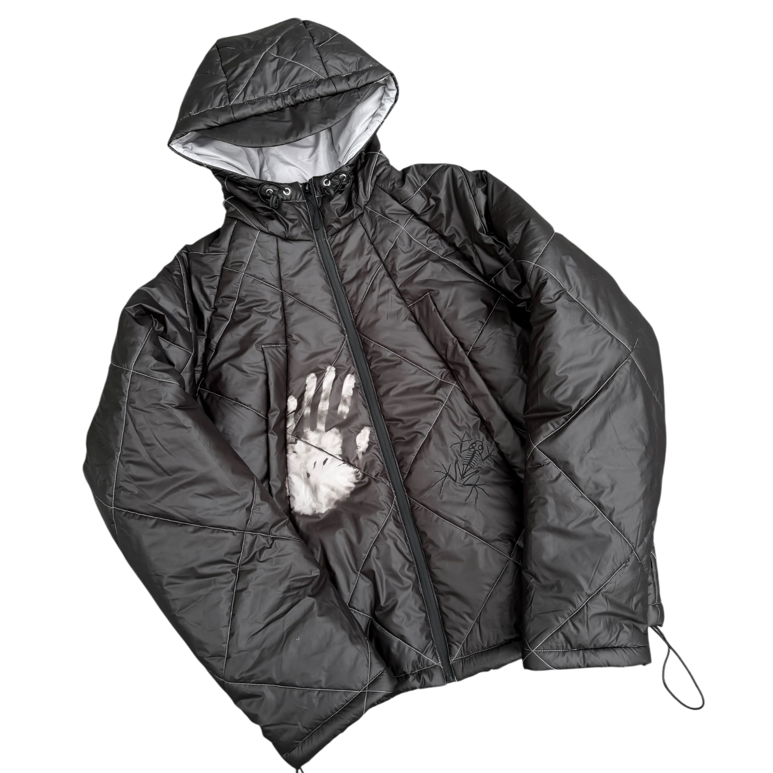 TECH PUFFA (BLACK/WHITE)