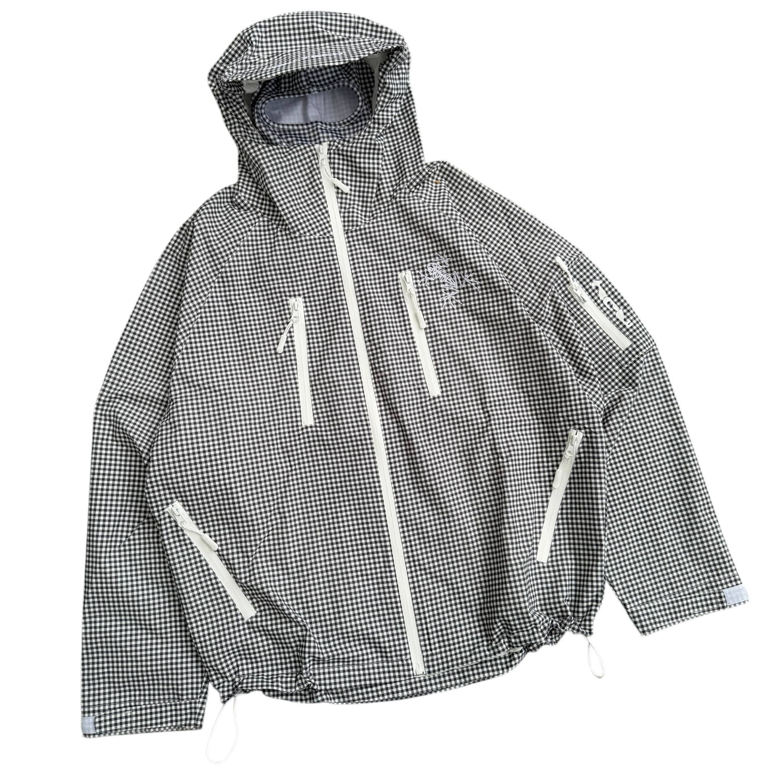 TECH JACKET (BLACK PLAID)