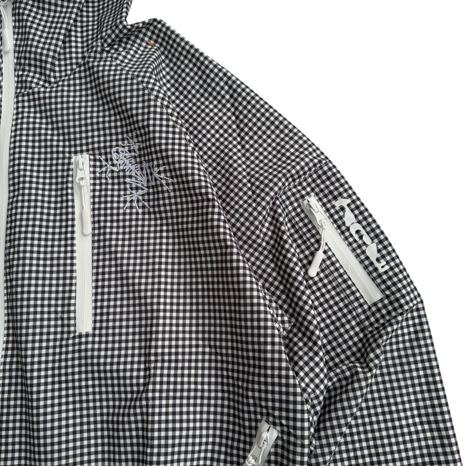 TECH JACKET (BLACK PLAID)