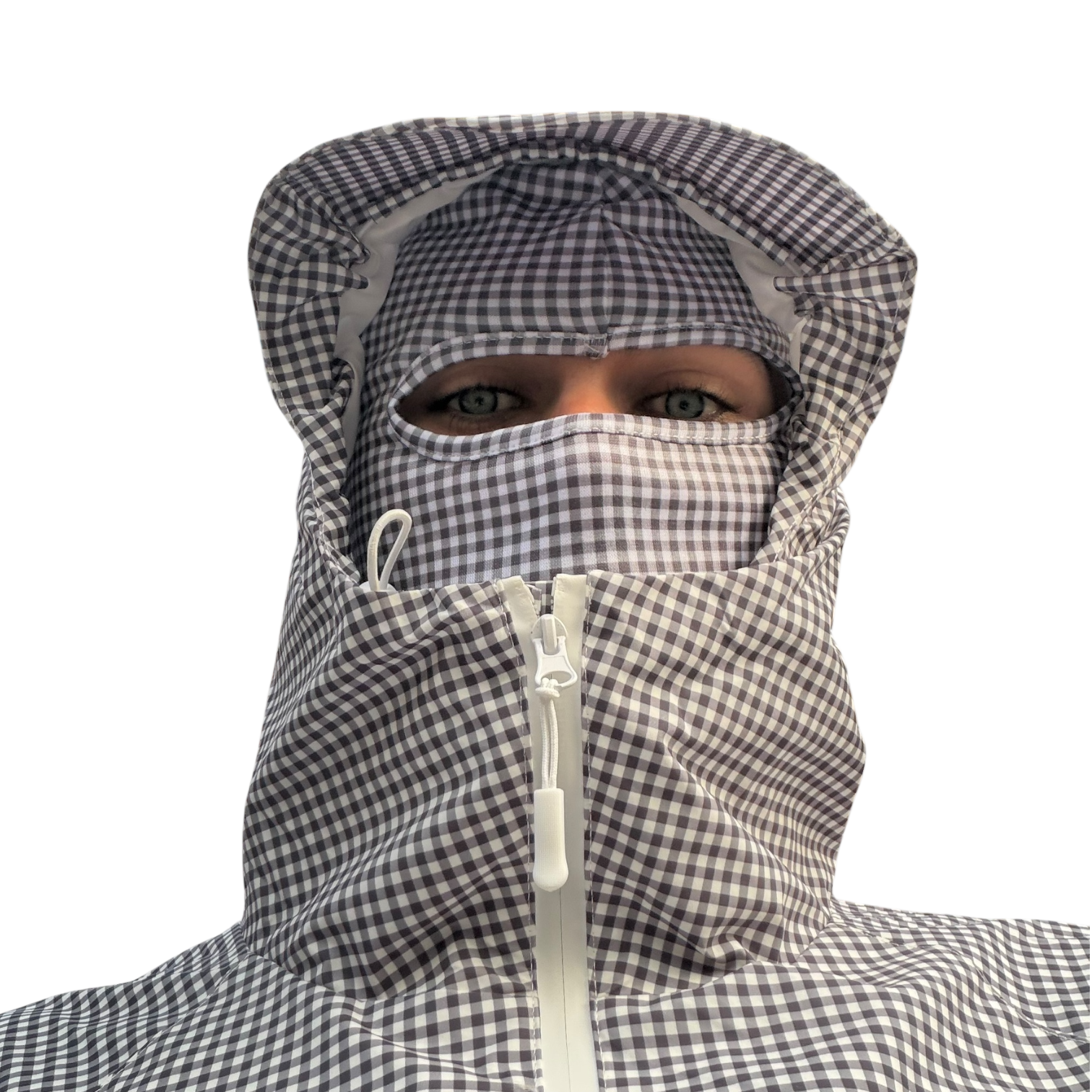 TECH JACKET (BLACK PLAID)