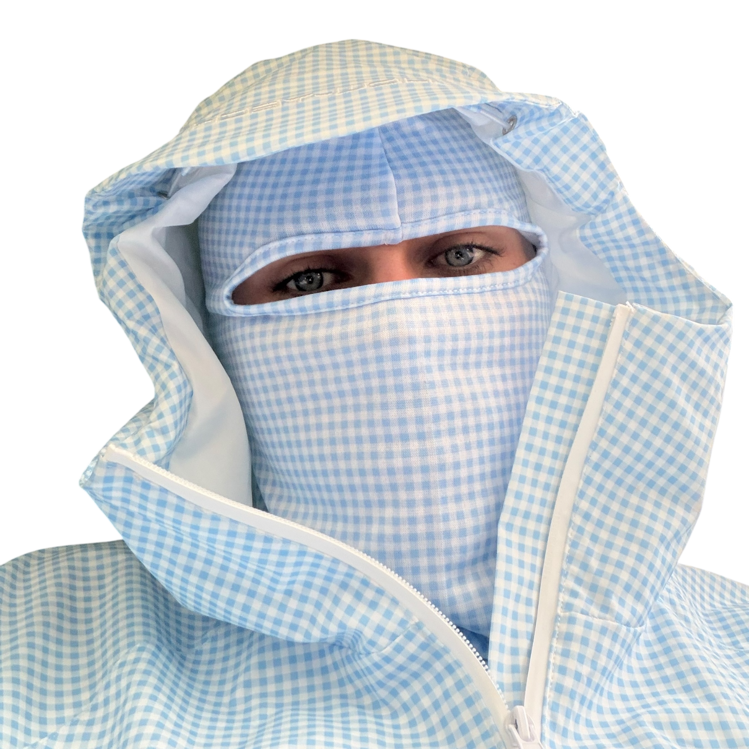 TECH JACKET (BLUE PLAID)