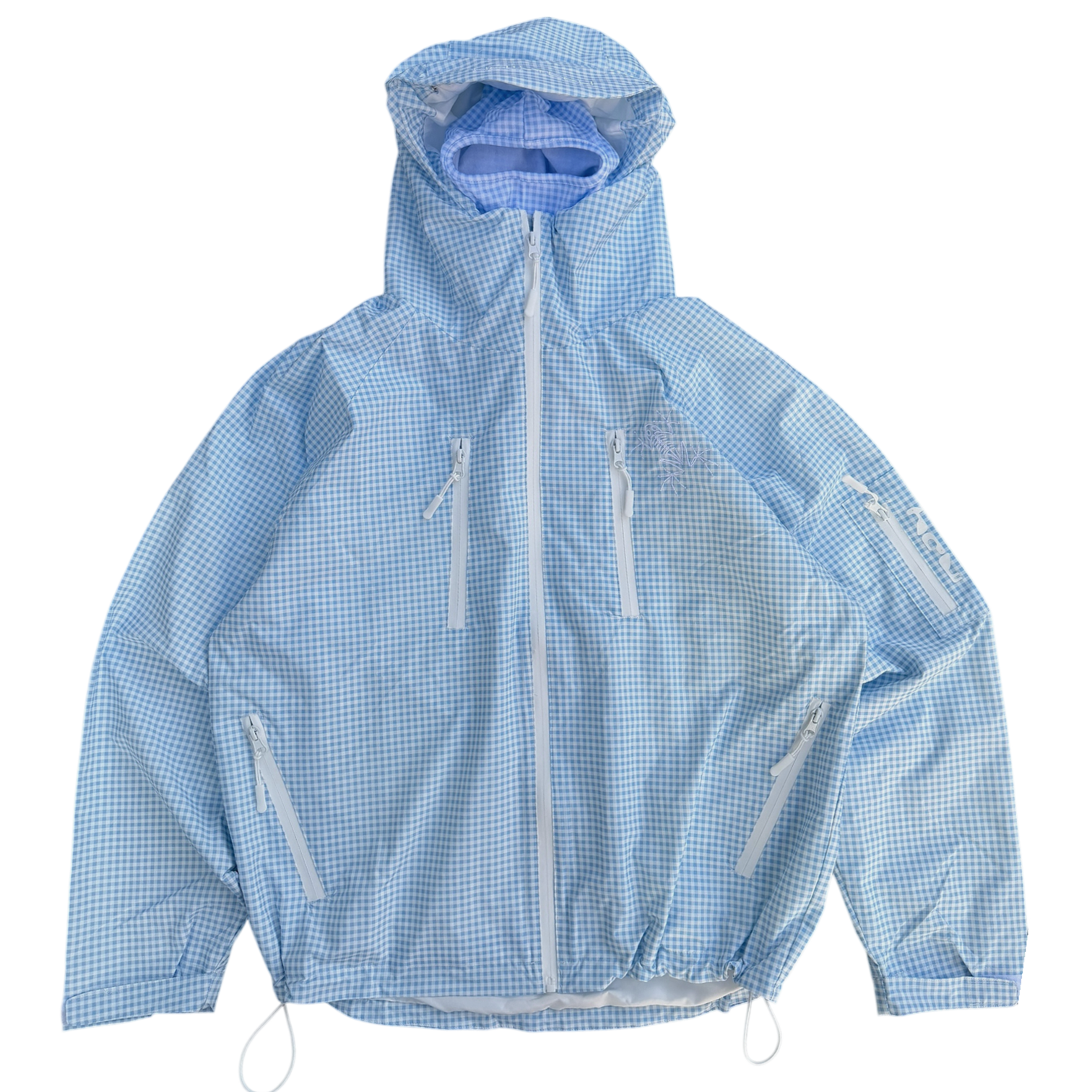 TECH JACKET (BLUE PLAID)